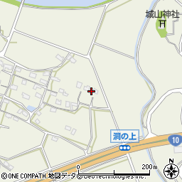大分県中津市伊藤田157周辺の地図