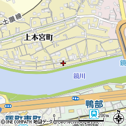 高知県高知市上本宮町261周辺の地図