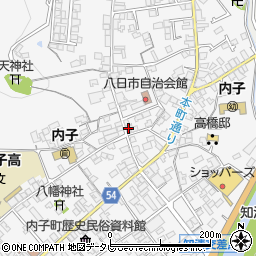 愛媛県喜多郡内子町内子2233周辺の地図