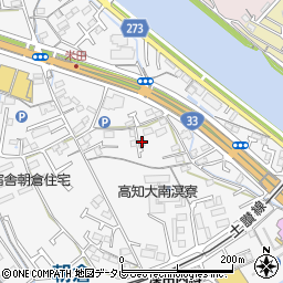 高知県高知市朝倉丙234-5周辺の地図