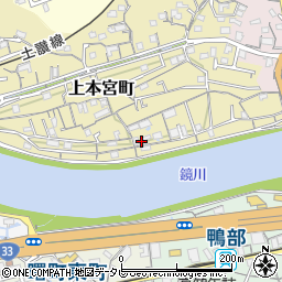 高知県高知市上本宮町220-27周辺の地図