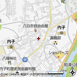 愛媛県喜多郡内子町内子2258周辺の地図