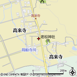 福岡県糸島市高来寺周辺の地図