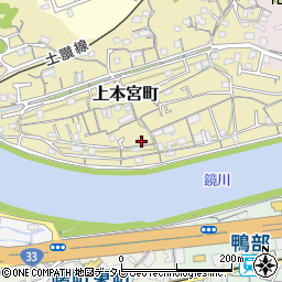 高知県高知市上本宮町212-14周辺の地図