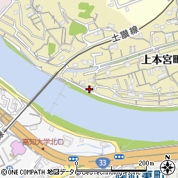 高知県高知市上本宮町193周辺の地図