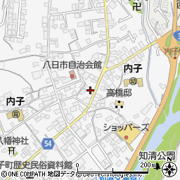 愛媛県喜多郡内子町内子2271周辺の地図