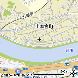 高知県高知市上本宮町212-2周辺の地図