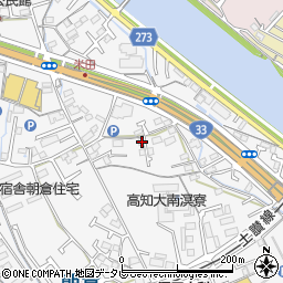 高知県高知市朝倉丙234-3周辺の地図