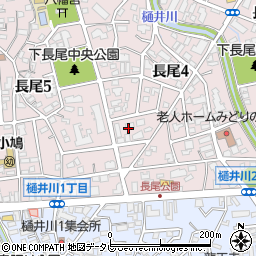 Ｄ－ｒｏｏｍ長尾弐番館周辺の地図