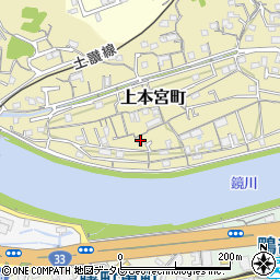 高知県高知市上本宮町212-5周辺の地図