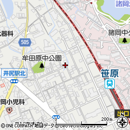 株式会社中央補償コンサルタント　福岡営業所周辺の地図