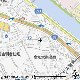高知県高知市朝倉丙234-2周辺の地図