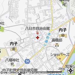 愛媛県喜多郡内子町内子2220周辺の地図