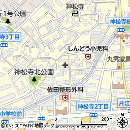 ハイム神松寺Ｂ周辺の地図
