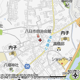 愛媛県喜多郡内子町内子2221周辺の地図