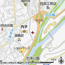 愛媛県喜多郡内子町内子2436周辺の地図