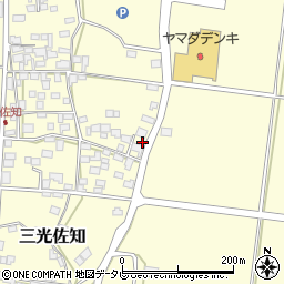 大分県中津市三光佐知580周辺の地図