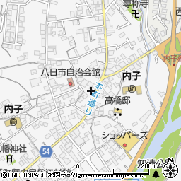 愛媛県喜多郡内子町内子2300周辺の地図