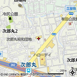 福岡トヨタ自動車次郎丸店周辺の地図