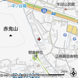 高知県高知市朝倉丙686-18周辺の地図