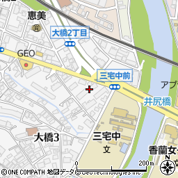 株式会社議事録発行センター　九州営業所周辺の地図