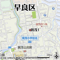 ブラン・コート賀茂Ａ周辺の地図