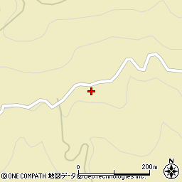 愛媛県大洲市東宇山105周辺の地図