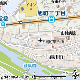 高知県高知市下島町周辺の地図