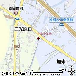 大分県中津市加来2232周辺の地図