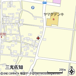 大分県中津市三光佐知582周辺の地図