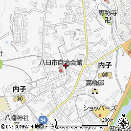 愛媛県喜多郡内子町内子2317周辺の地図