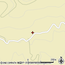 愛媛県大洲市東宇山135周辺の地図