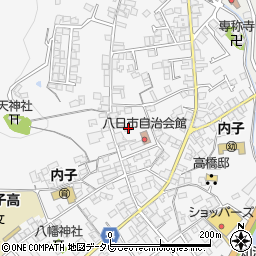 愛媛県喜多郡内子町内子2608周辺の地図