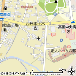 柏工業株式会社　高田支店周辺の地図