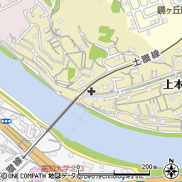 高知県高知市上本宮町132周辺の地図