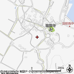 佐賀県唐津市呼子町加部島周辺の地図