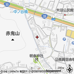 高知県高知市朝倉丙686-1周辺の地図