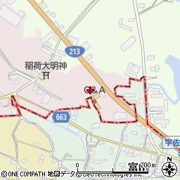 九州電気保安協会（一般財団法人）中津事業所周辺の地図