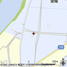 大分県宇佐市金屋1373-2周辺の地図