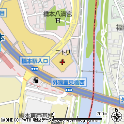 ニトリ福岡西店周辺の地図