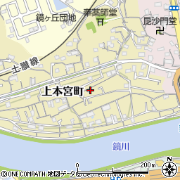高知県高知市上本宮町227-12周辺の地図