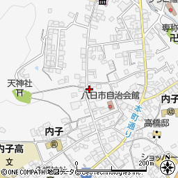 愛媛県喜多郡内子町内子2614周辺の地図