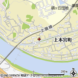 高知県高知市上本宮町118周辺の地図