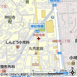 神松寺橋周辺の地図