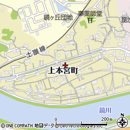 高知県高知市上本宮町233周辺の地図