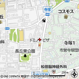 セブンイレブン福岡長丘１丁目店周辺の地図