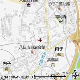 愛媛県喜多郡内子町内子1449周辺の地図
