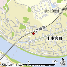 高知県高知市上本宮町120周辺の地図
