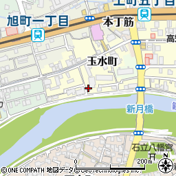 高知県高知市玉水町59周辺の地図