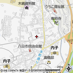 愛媛県喜多郡内子町内子2588周辺の地図